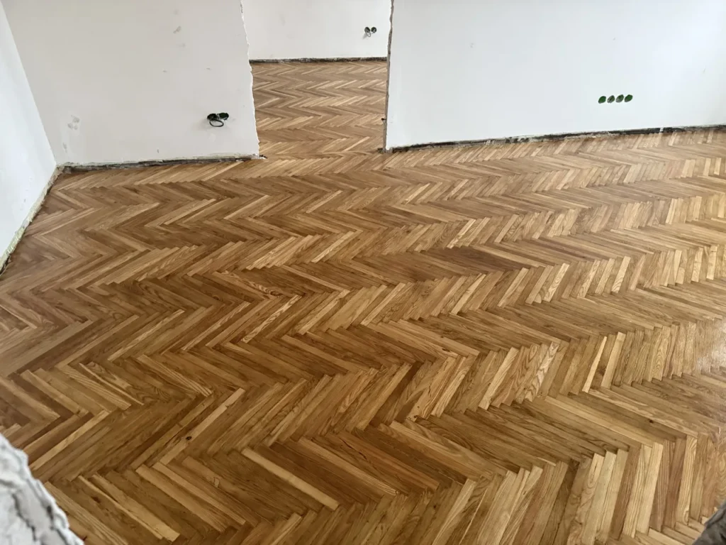 Циклевка паркета Вишневое Женя
